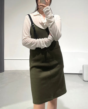 KK Suspender Wool Dress