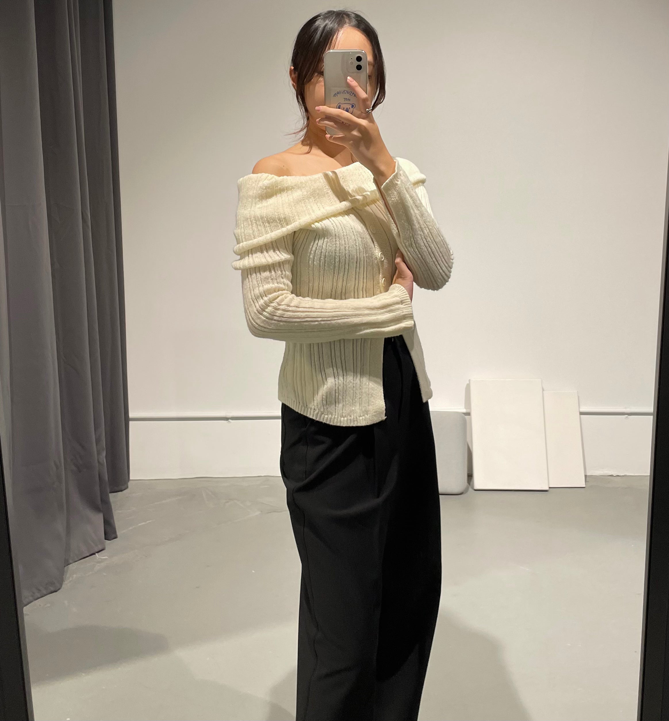 Mori Vanila Off Knit