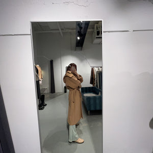 Scent Hoodie Wool Coat