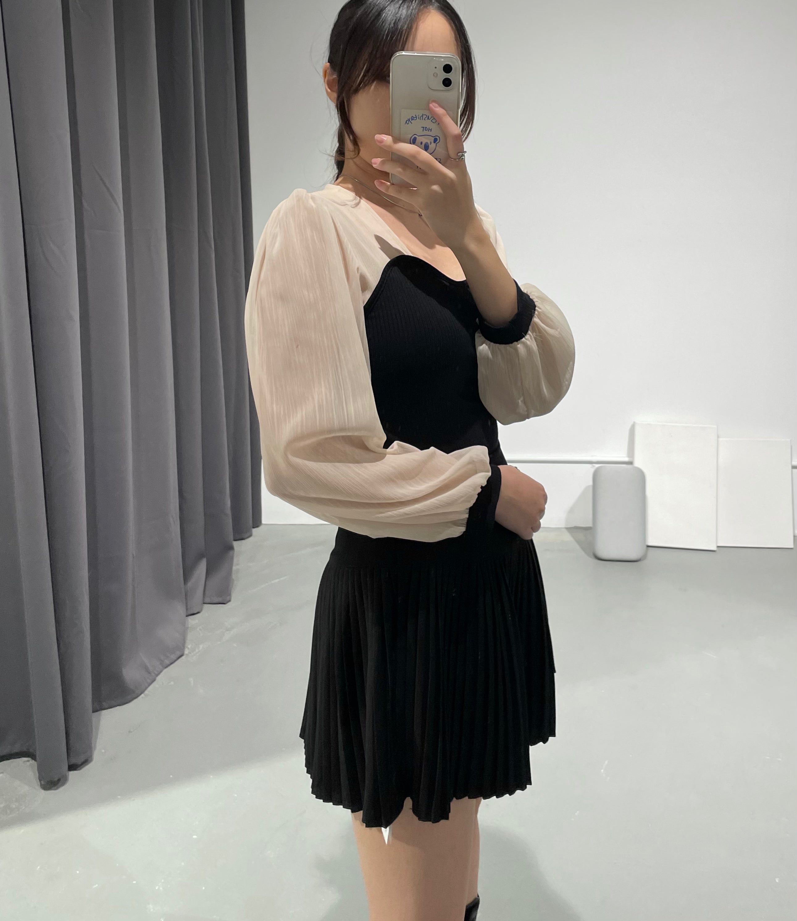 Mini Pleated Skirt