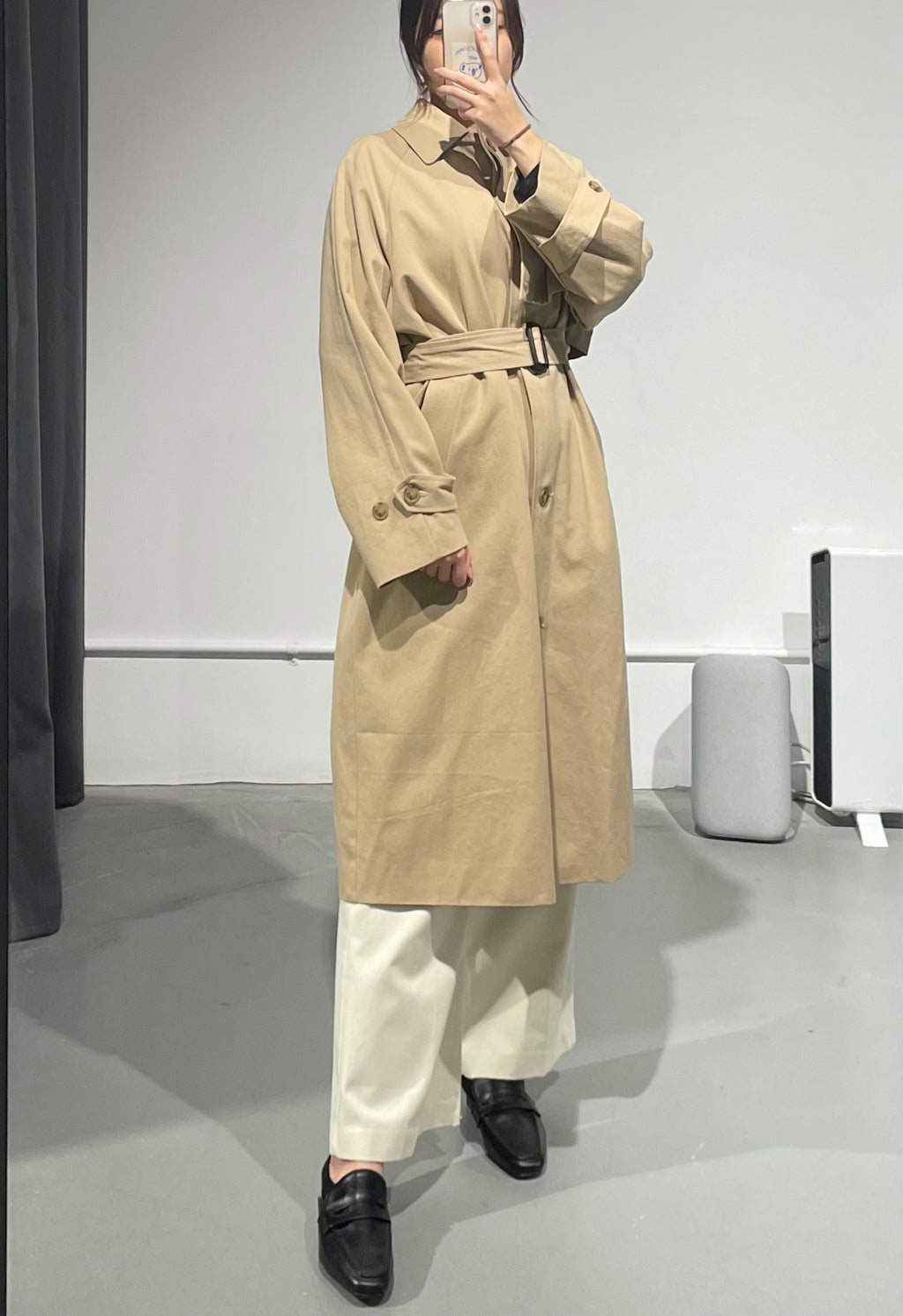 Pure Belt Trench Coat