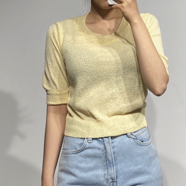 LIA Spring Knit Top