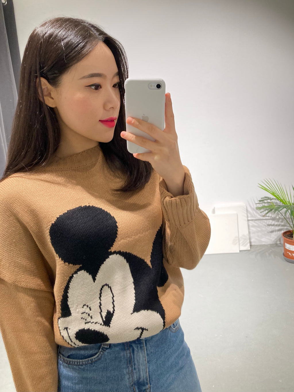 Mickey Wink Knit Top