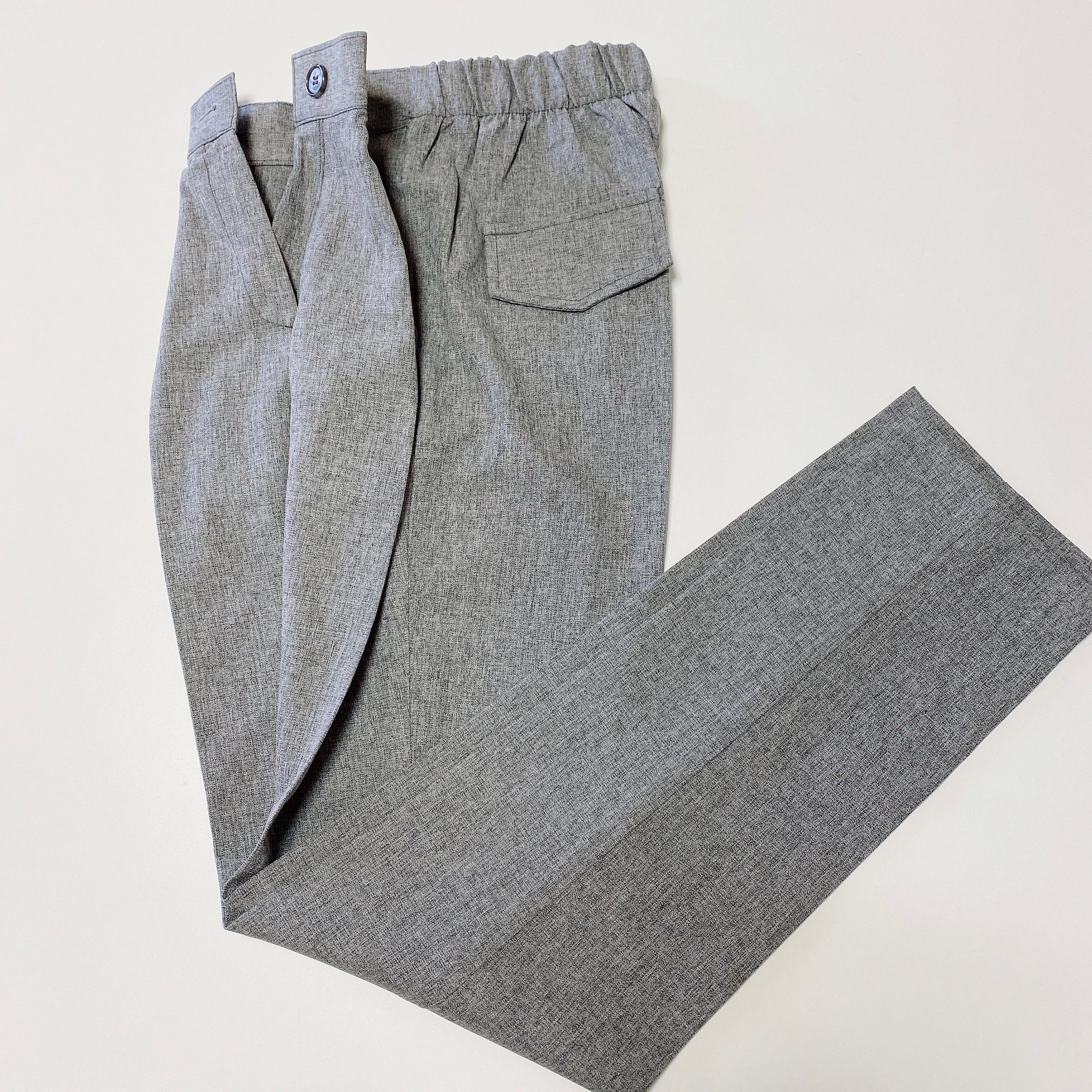 ByPoly Banding Pants in Grey