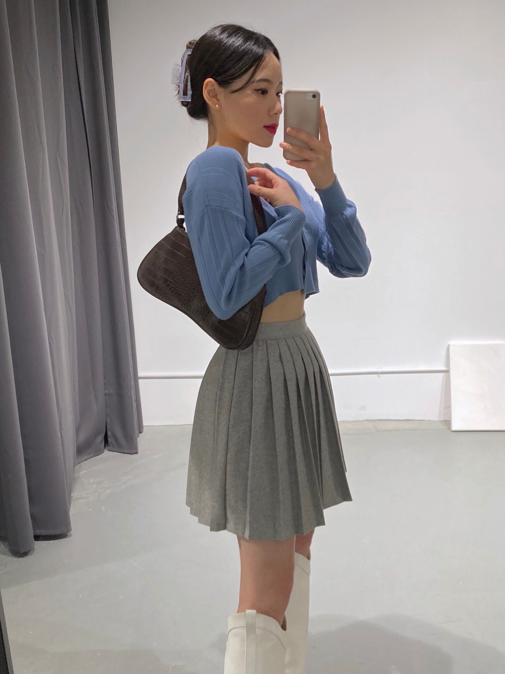 MyYoung Pleated Skirt
