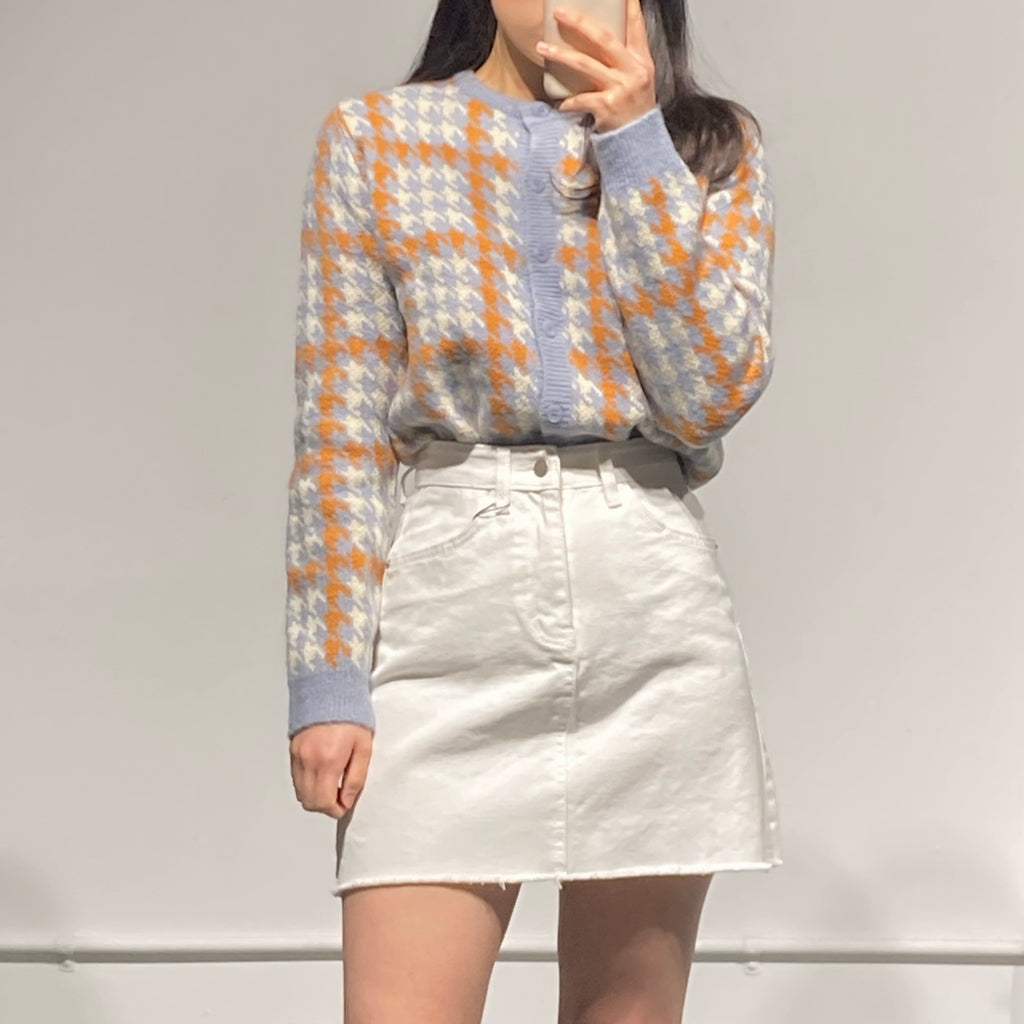 Basic Stitch Cotton Skirt