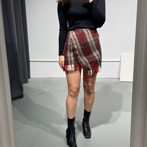 URI Asymmetric Mini Skirt