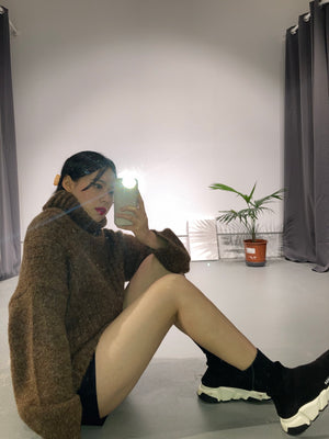 thereby V Turtle-Neck Knit