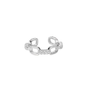 Three Layered Ear Cuff (925 Silver)