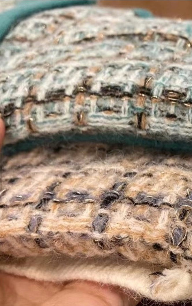 SLOW Knit Tweed Cardigan