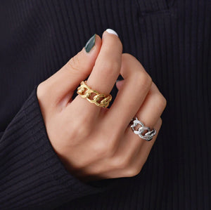 Cha Chain Ring (925 Silver)