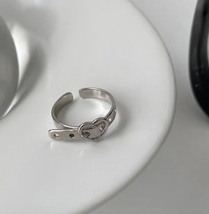 Heart Ring (925 silver)
