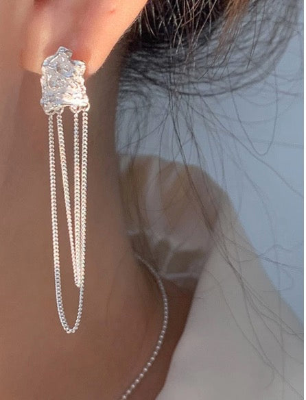 Paper Chains Earrings (925 Silver)