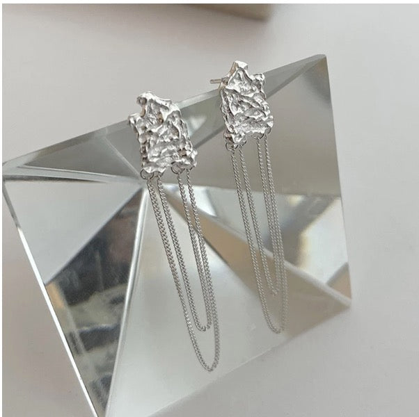 Paper Chains Earrings (925 Silver)