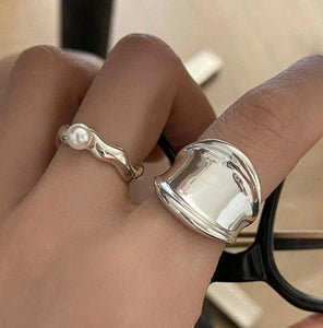 Square Ring (925 Silver)