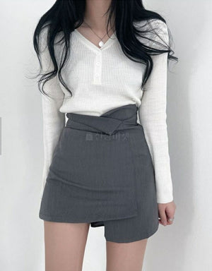 Maru Unbal Fold Skirt