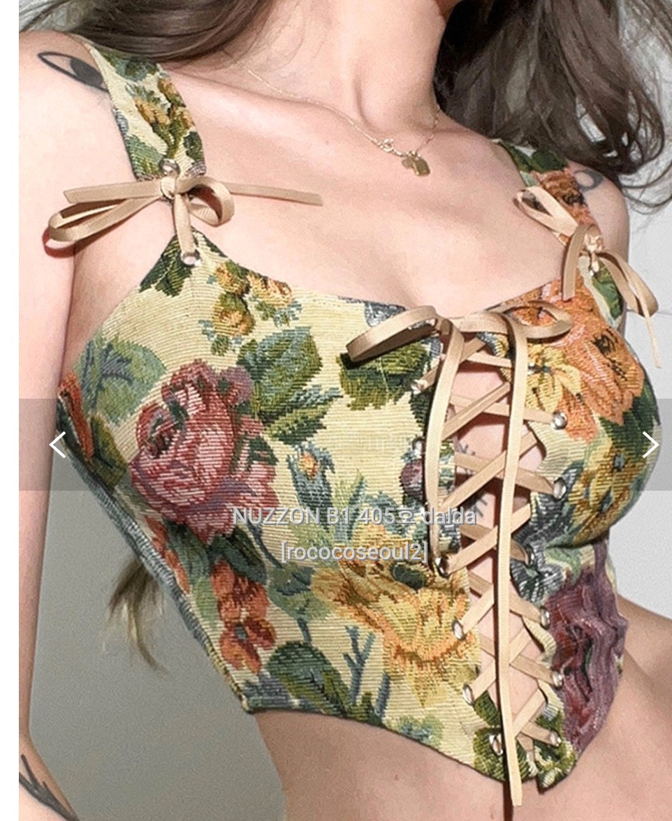 DAL Jacquard Eyelet Cami