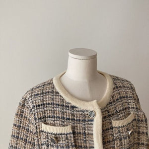 SLOW Knit Tweed Cardigan