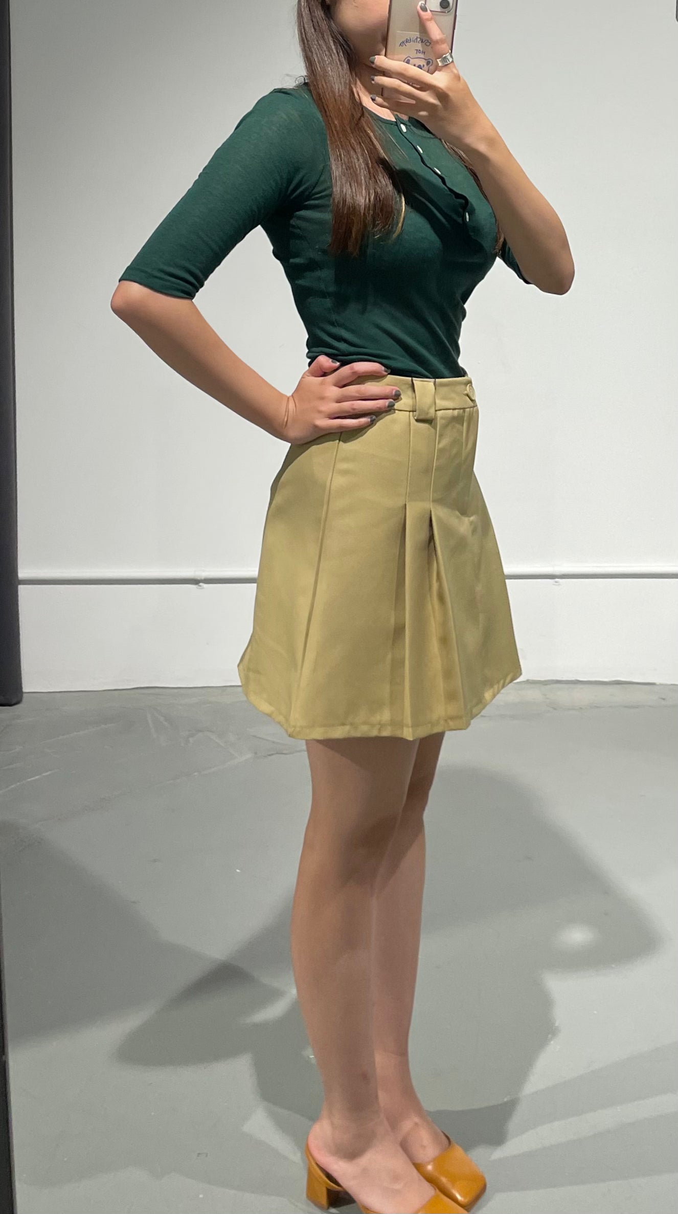 Dandy Pleats Skirt