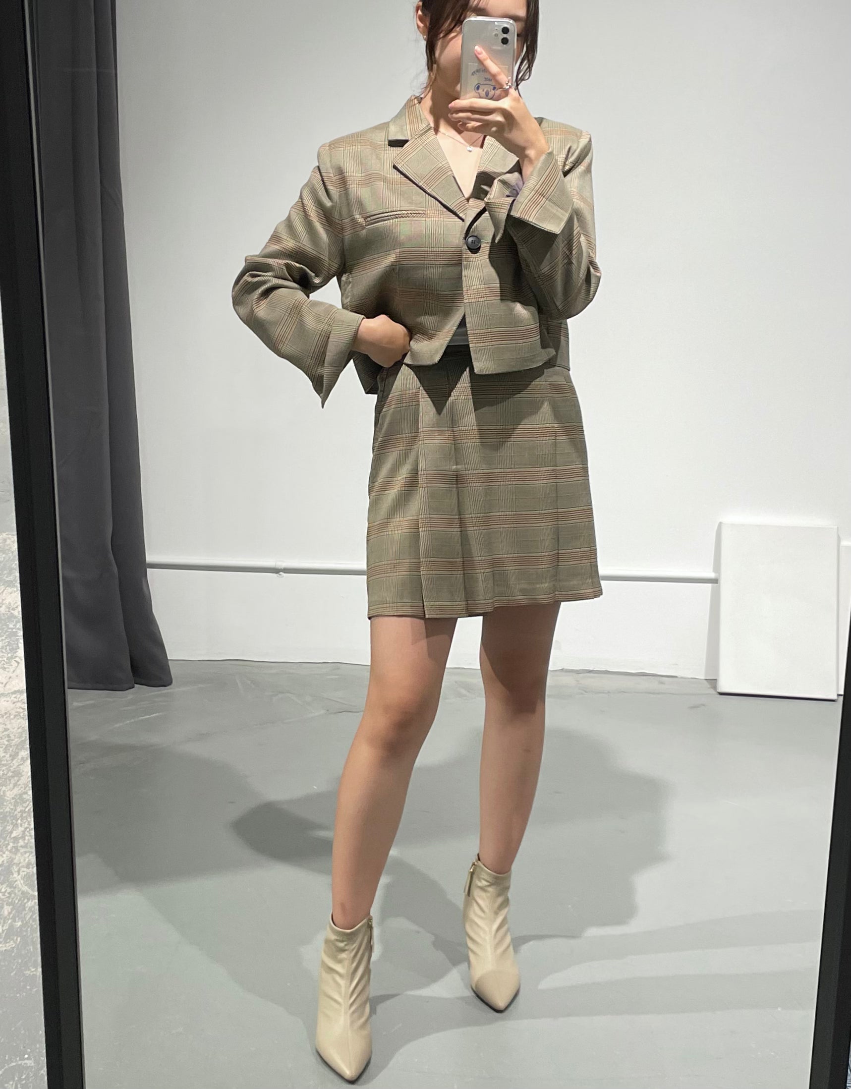 Mods Tartan Crop Jacket