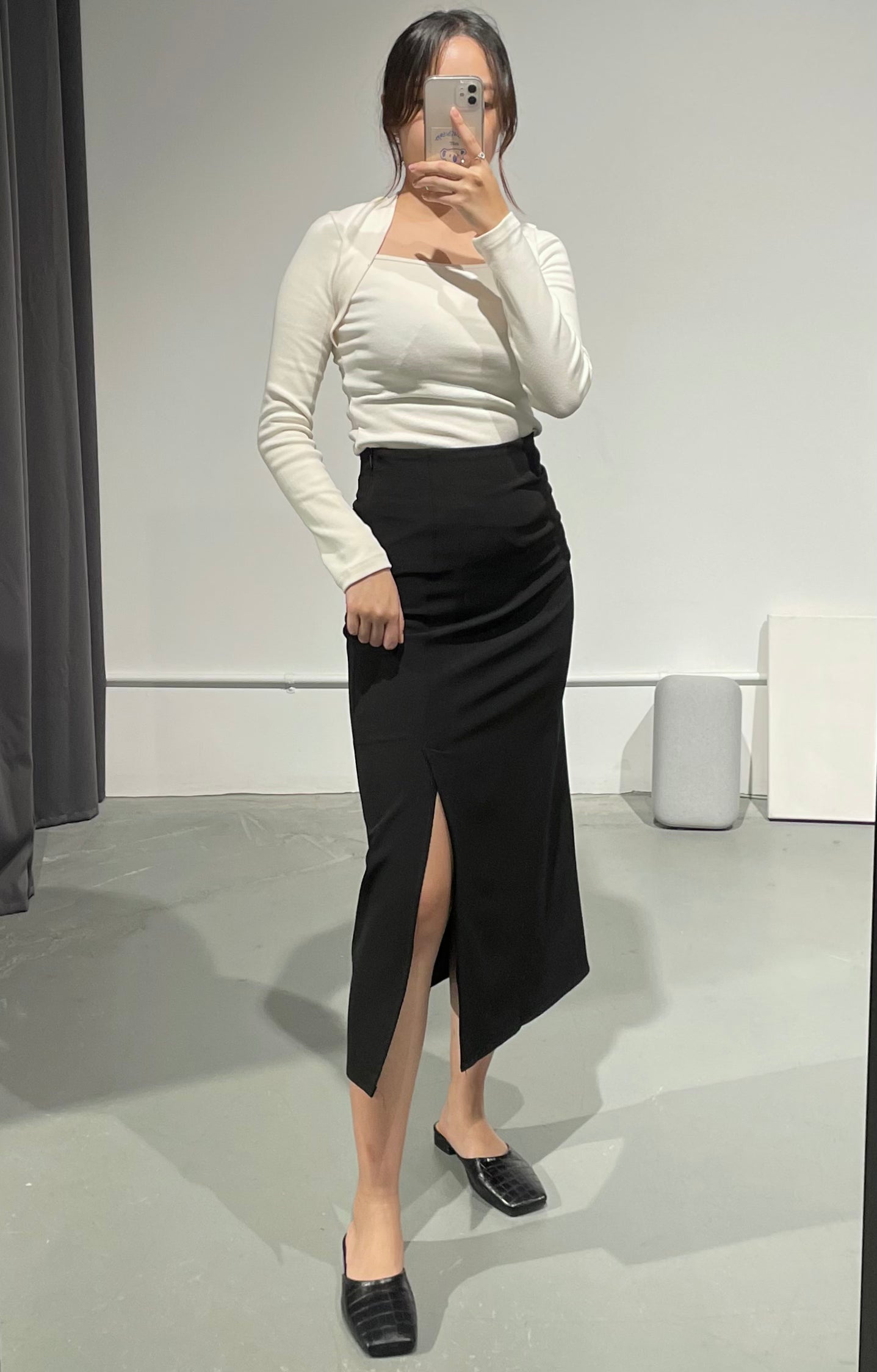 ForADay Slit Skirt