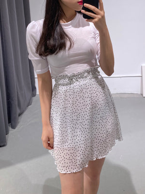 YUMI Dot Mini Skirt