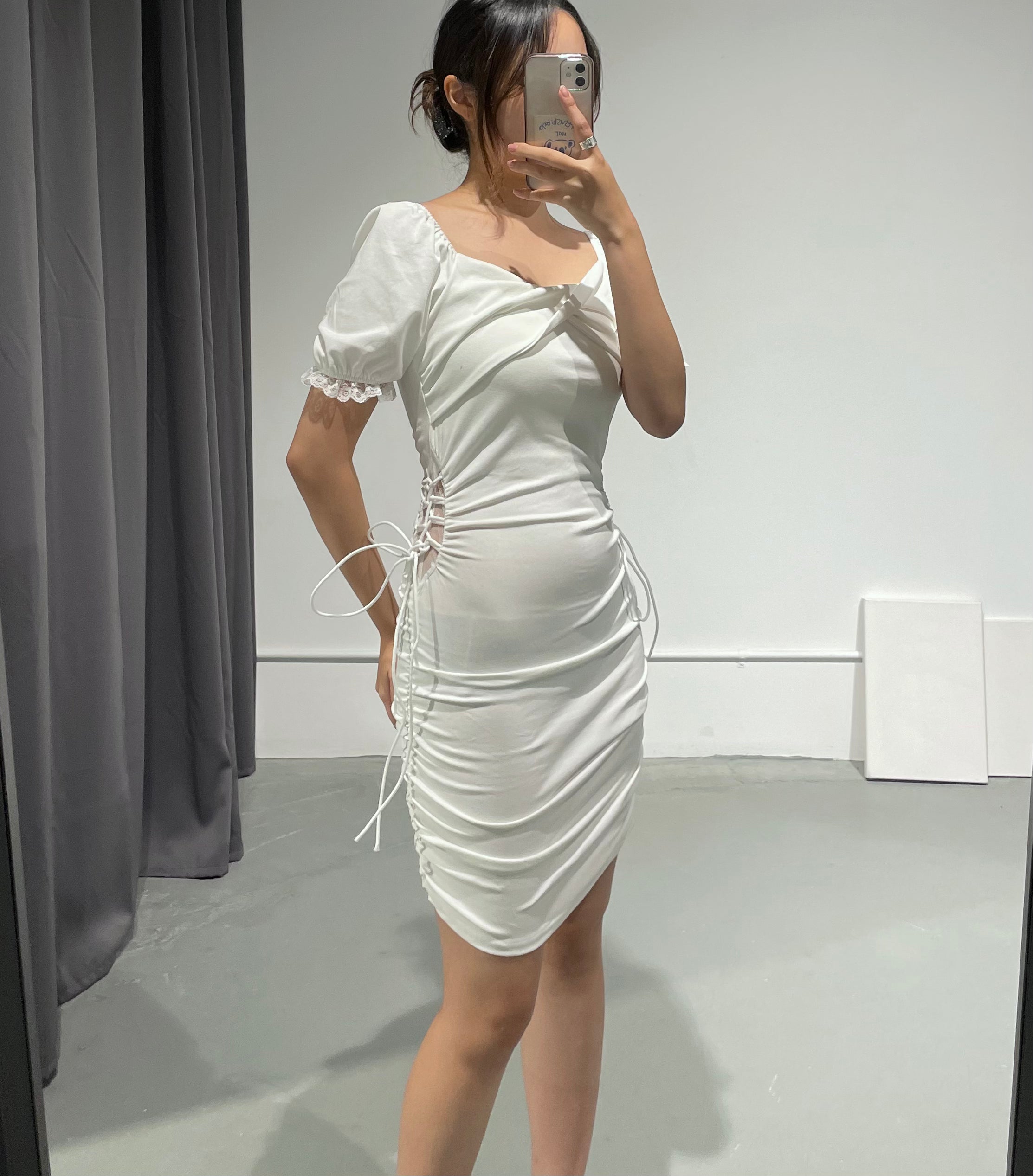 Nonon Lace Eyelet Dress