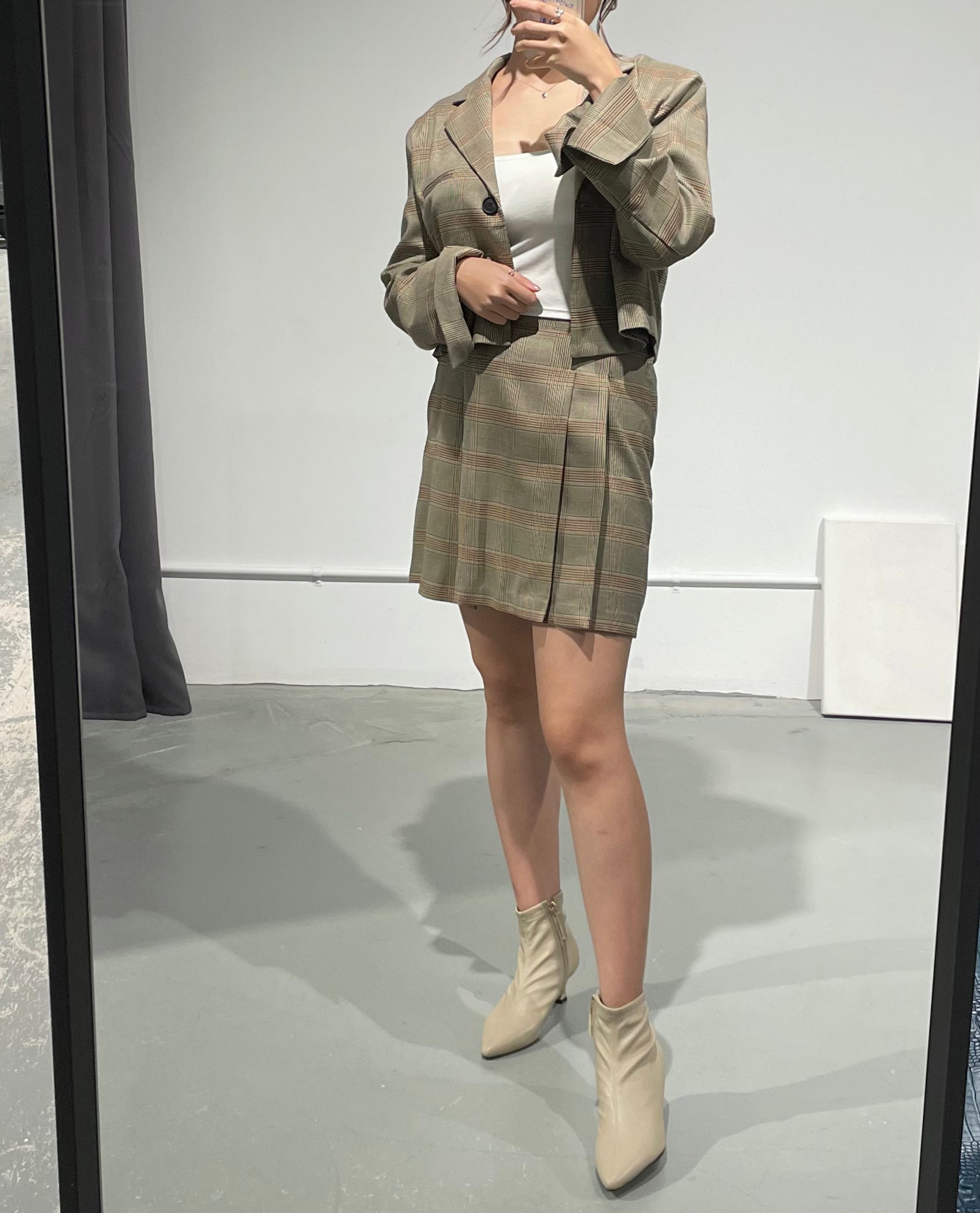 Mods Tartan Crop Jacket