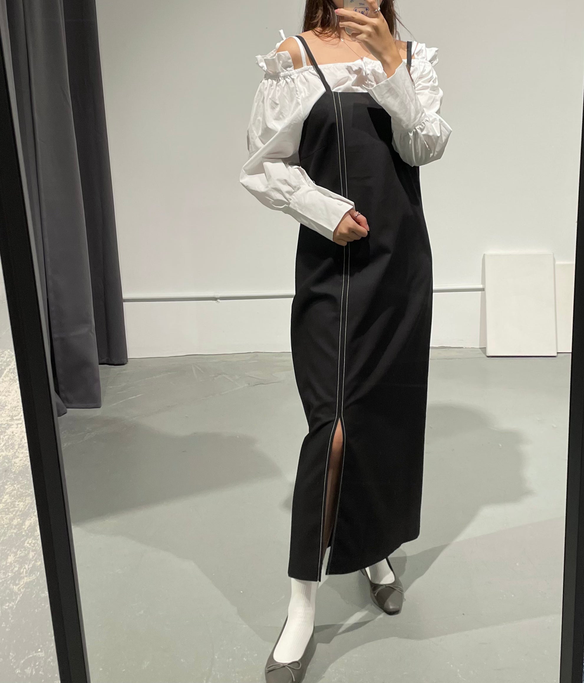 Nonon Off  Ribbon Blouse