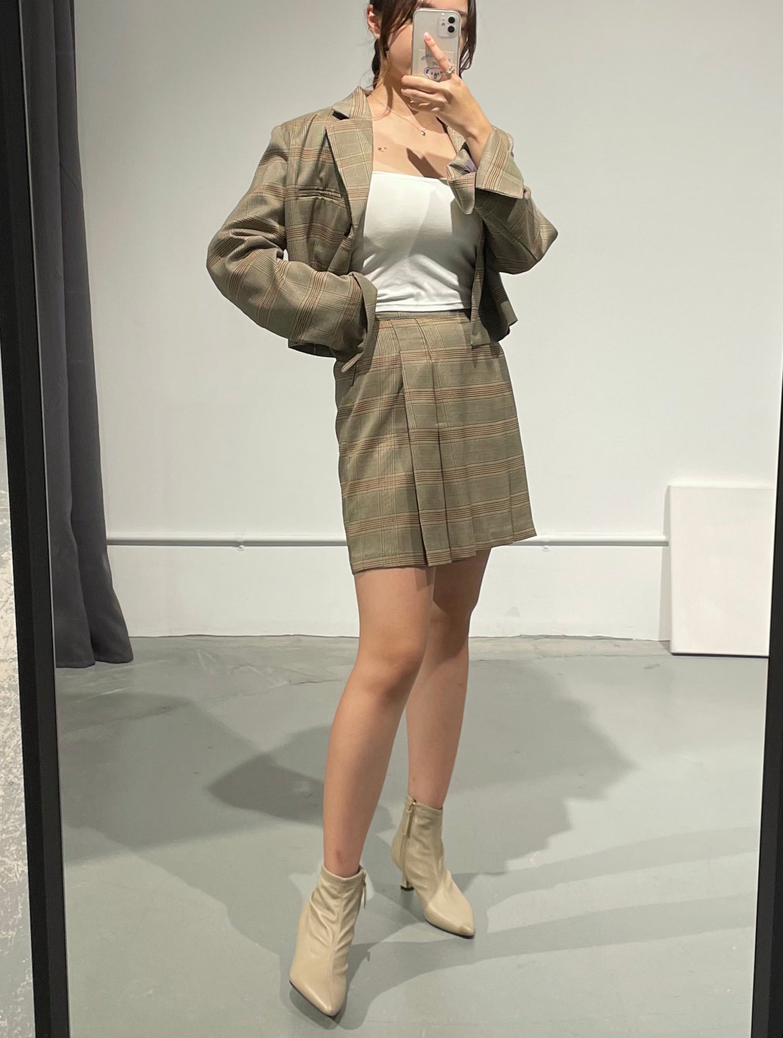 Mods Tartan Crop Jacket