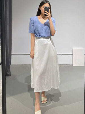 YURI Linen Long Skirt