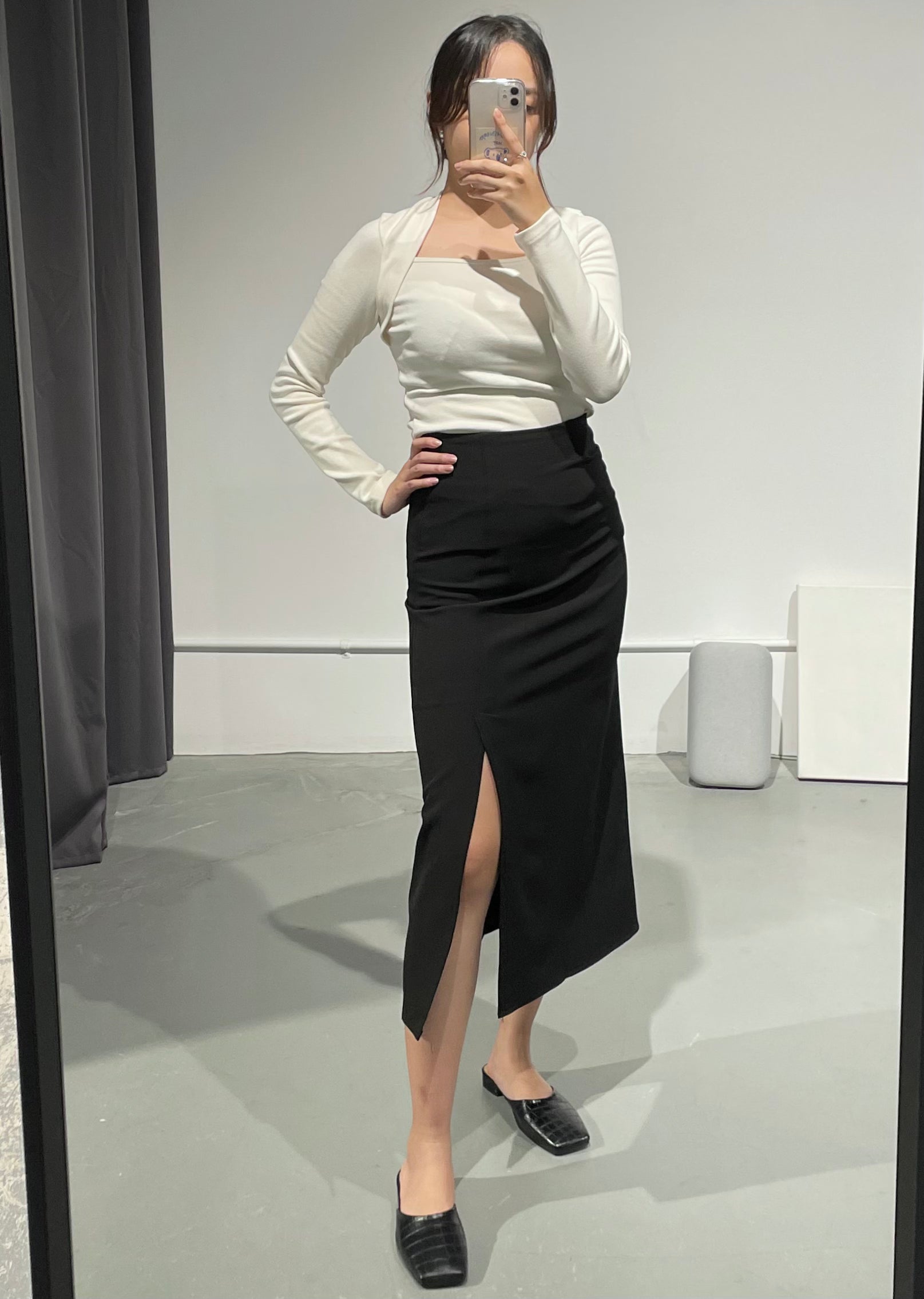 ForADay Slit Skirt