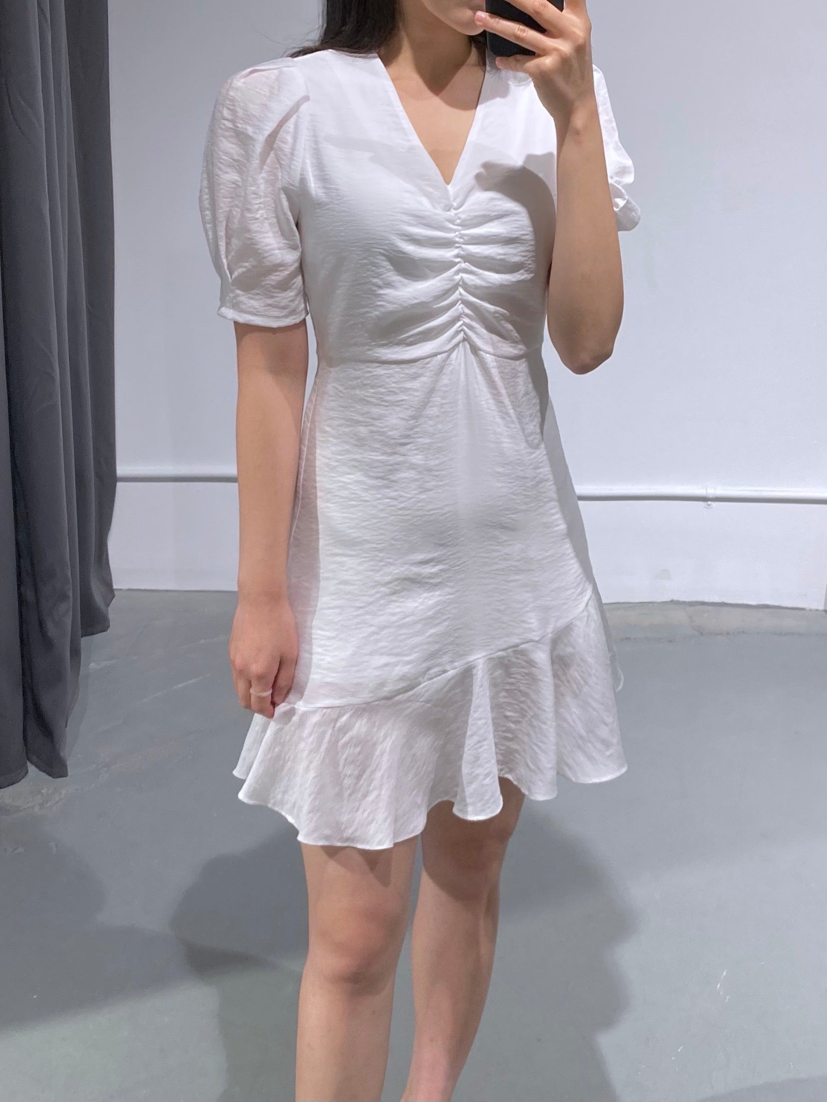 RAMI Shirring Dress