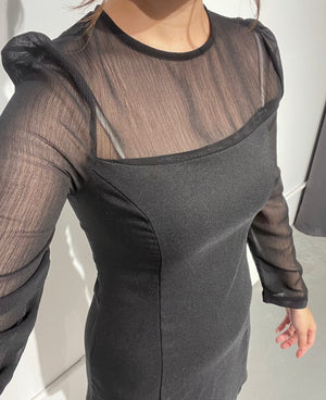 RUHOT Mash Mini Dress