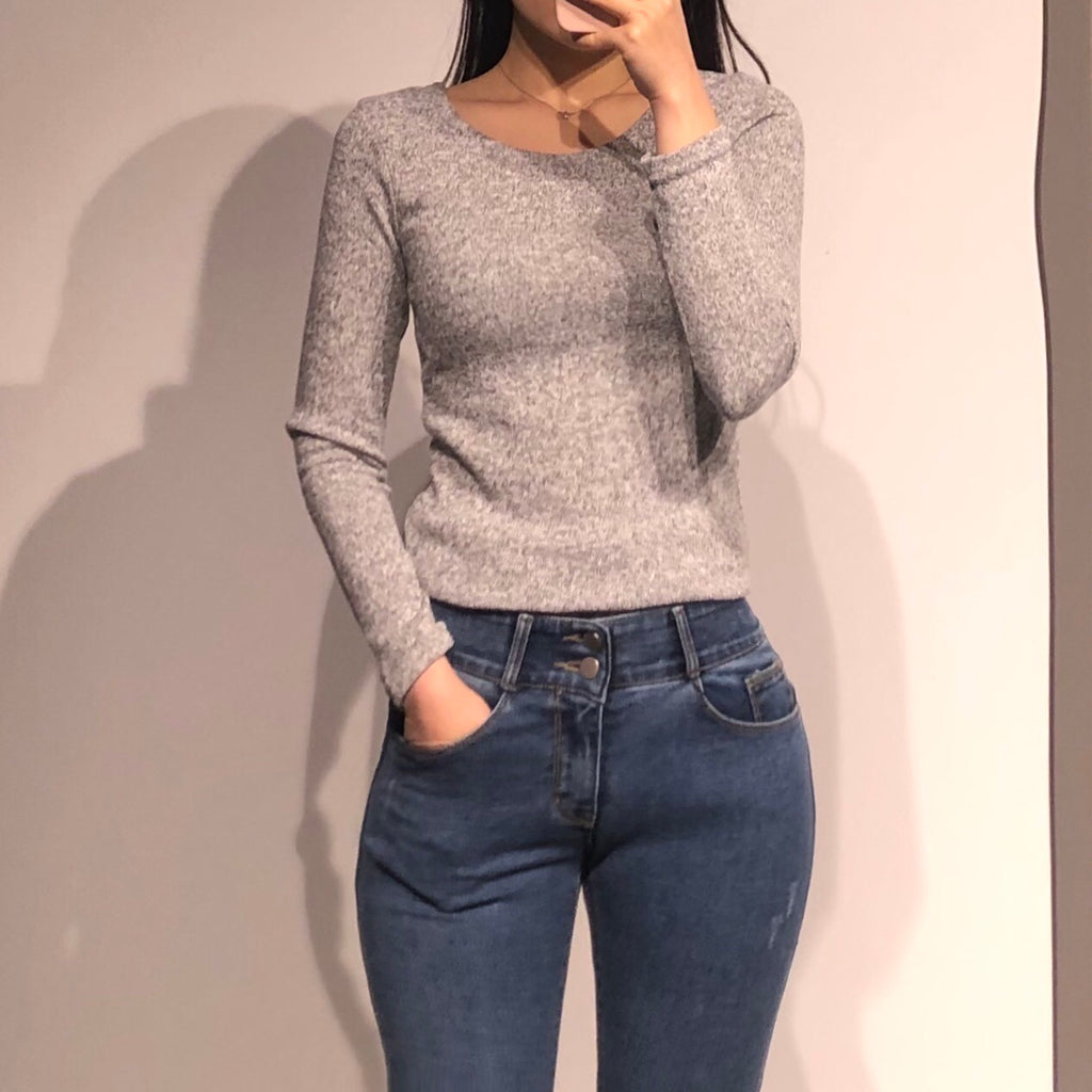 INHA Scoop-neck knit