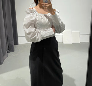 Nonon Off  Ribbon Blouse