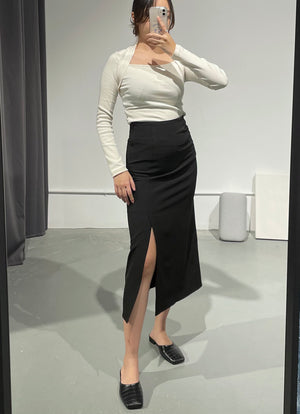 ForADay Slit Skirt