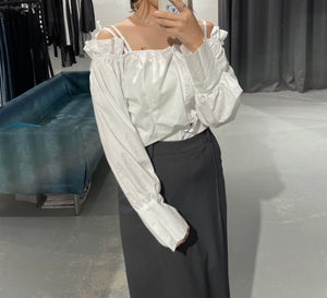 Nonon Off  Ribbon Blouse