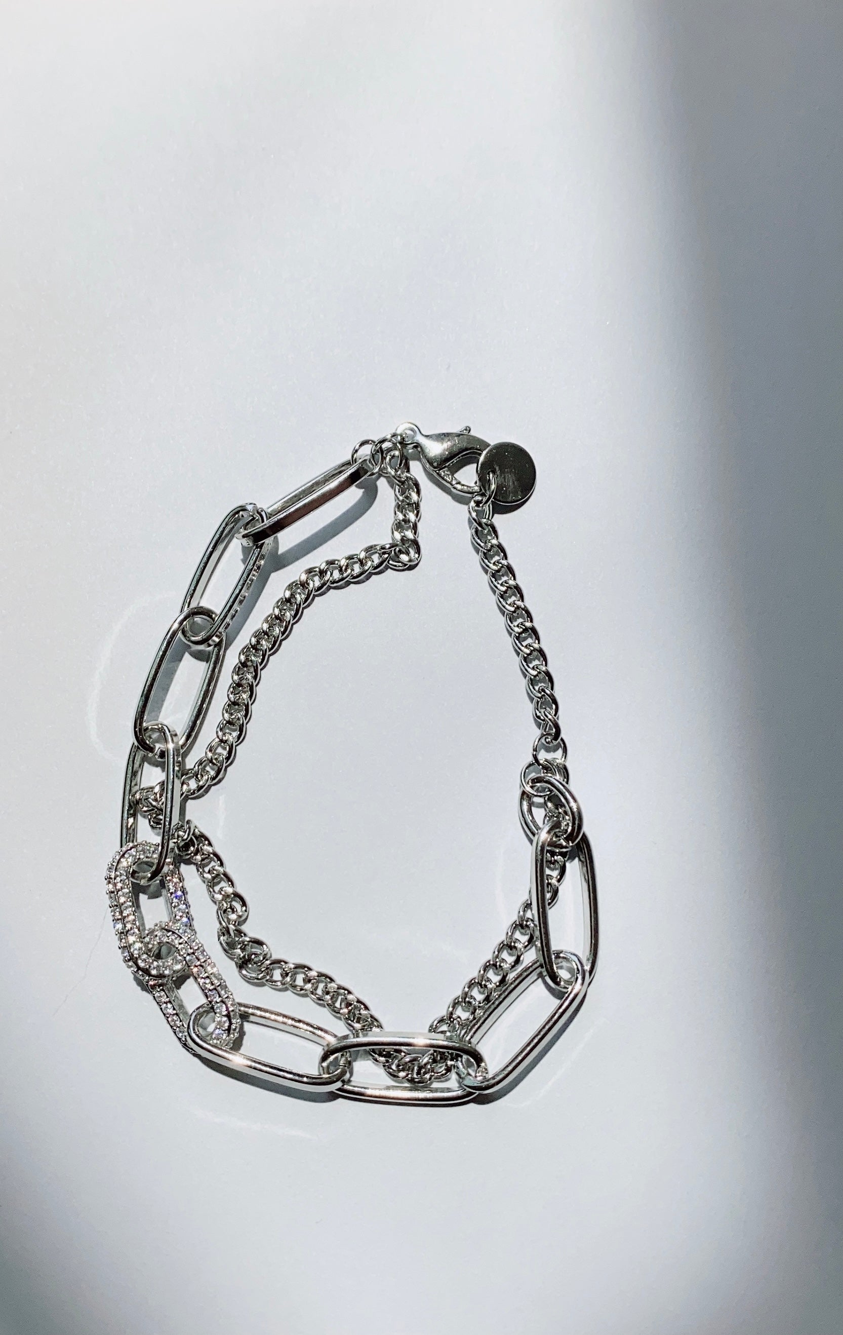 Cubic Point Bracelet (925 Silver)