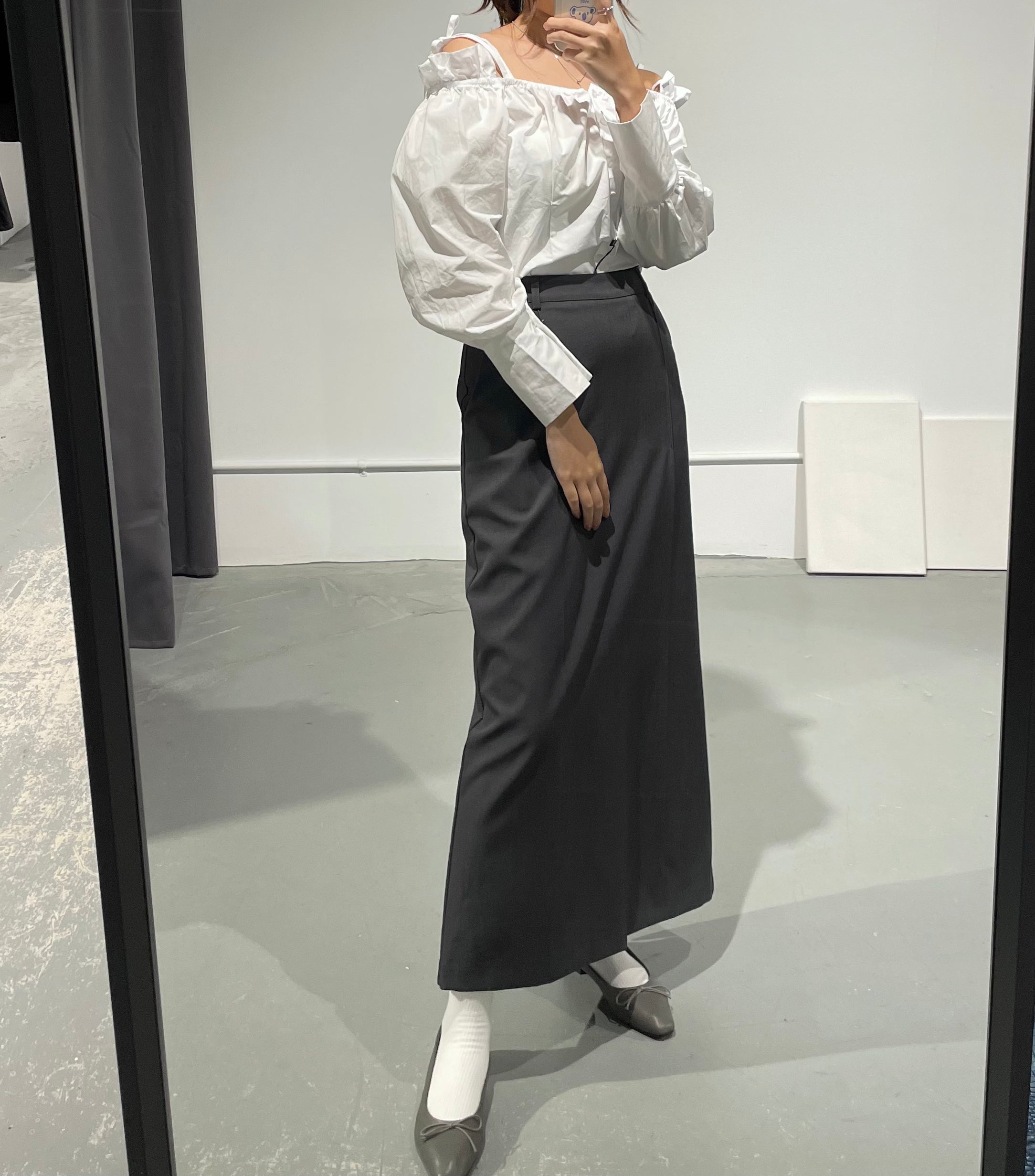 Nonon Off  Ribbon Blouse