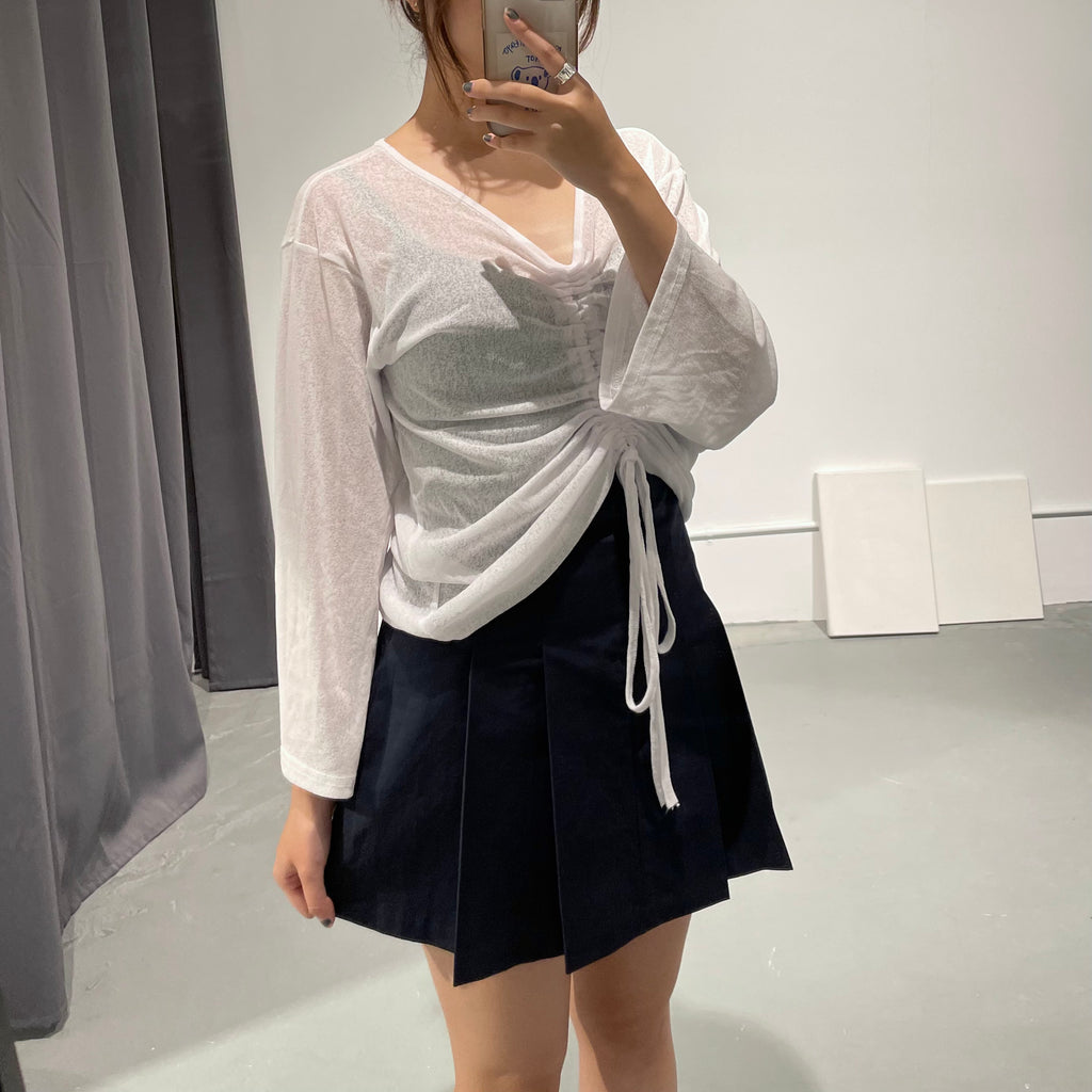 Blackpom Pleated Skirt