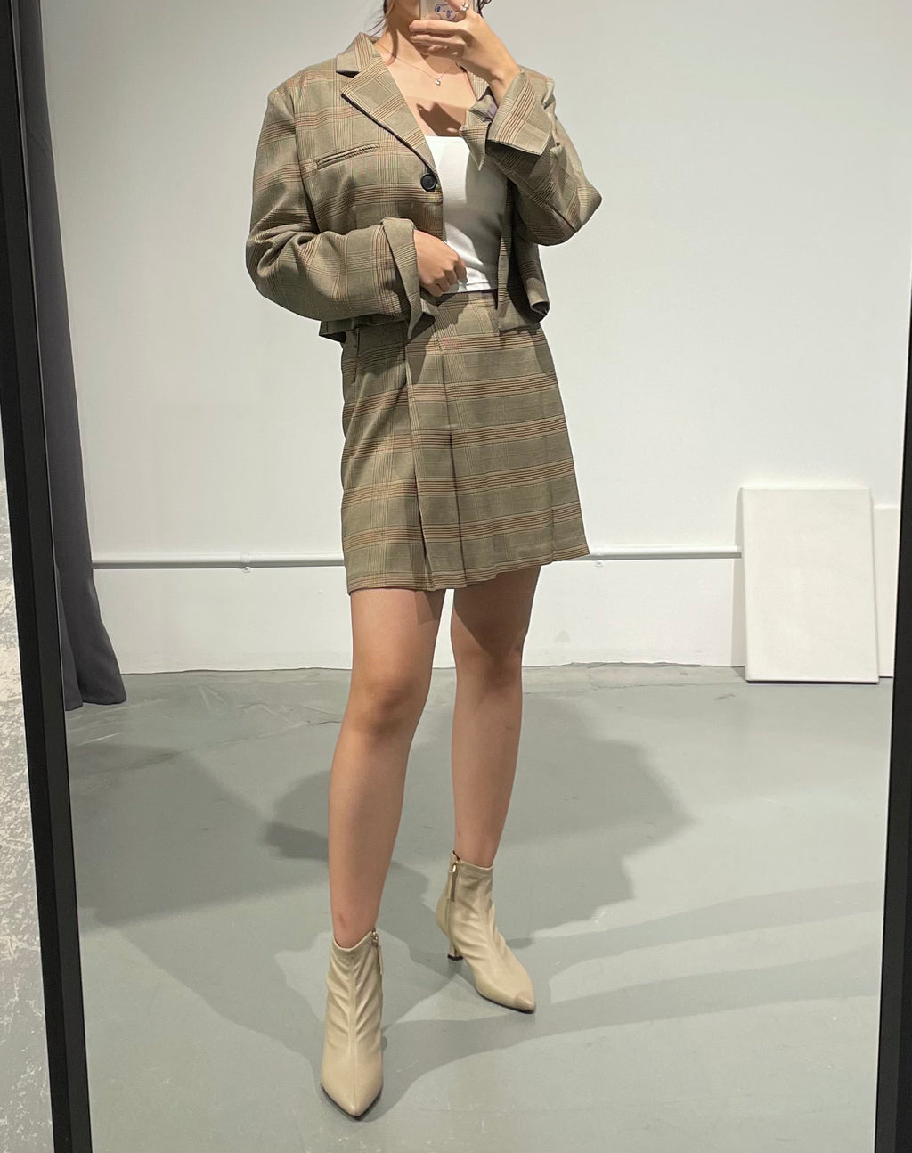 Mods Tartan Crop Jacket