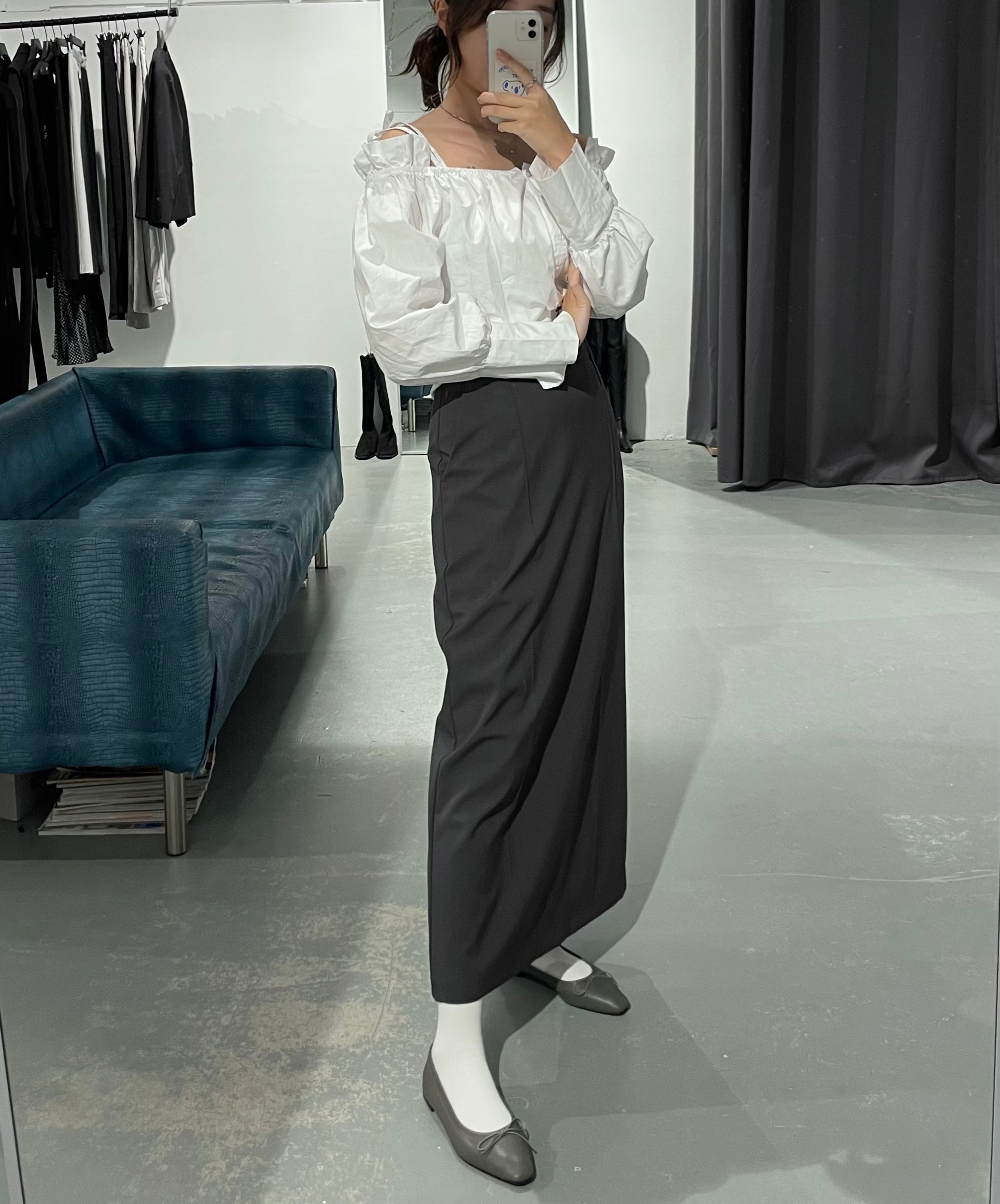 Nonon Off  Ribbon Blouse