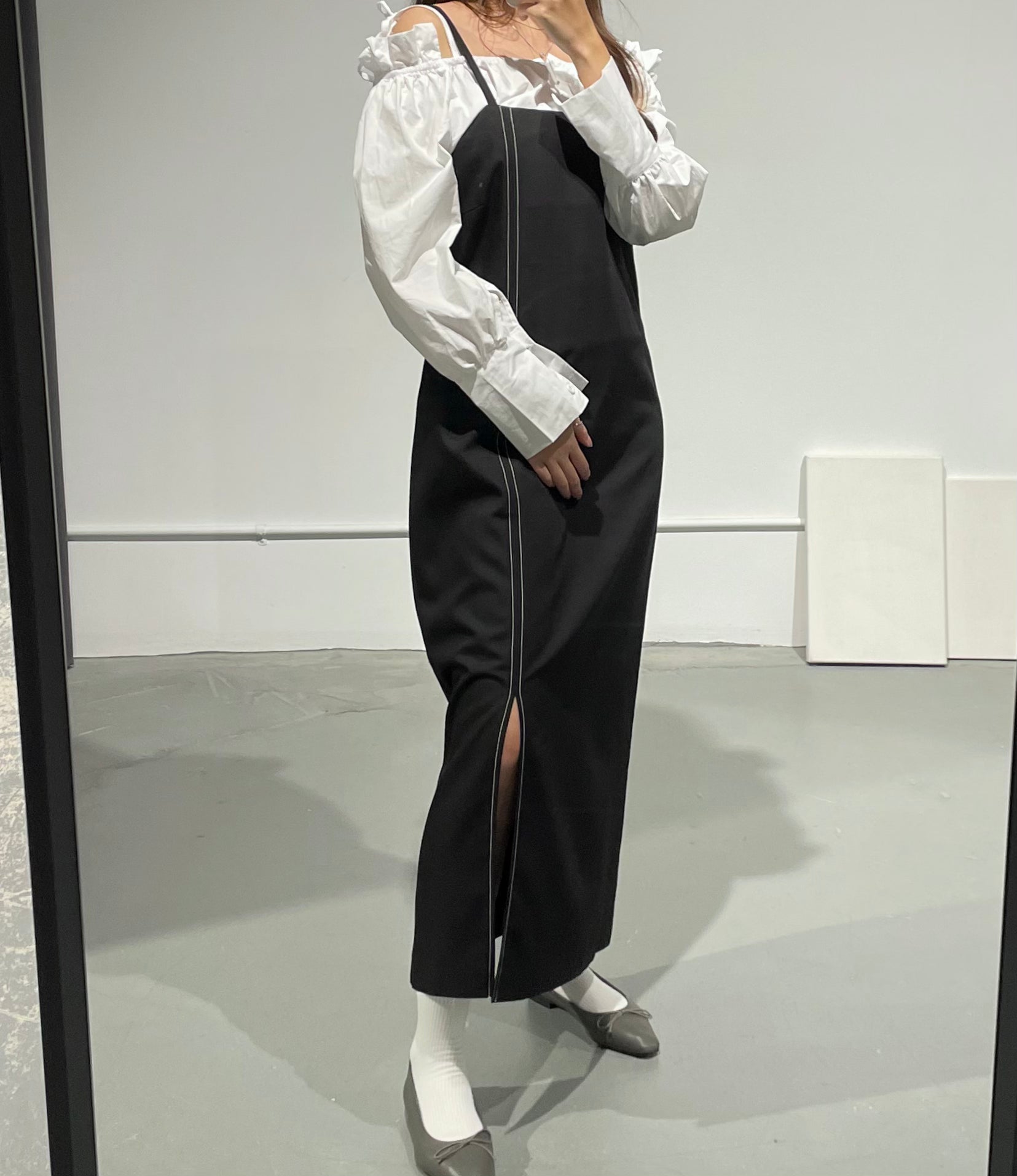 Nonon Off  Ribbon Blouse