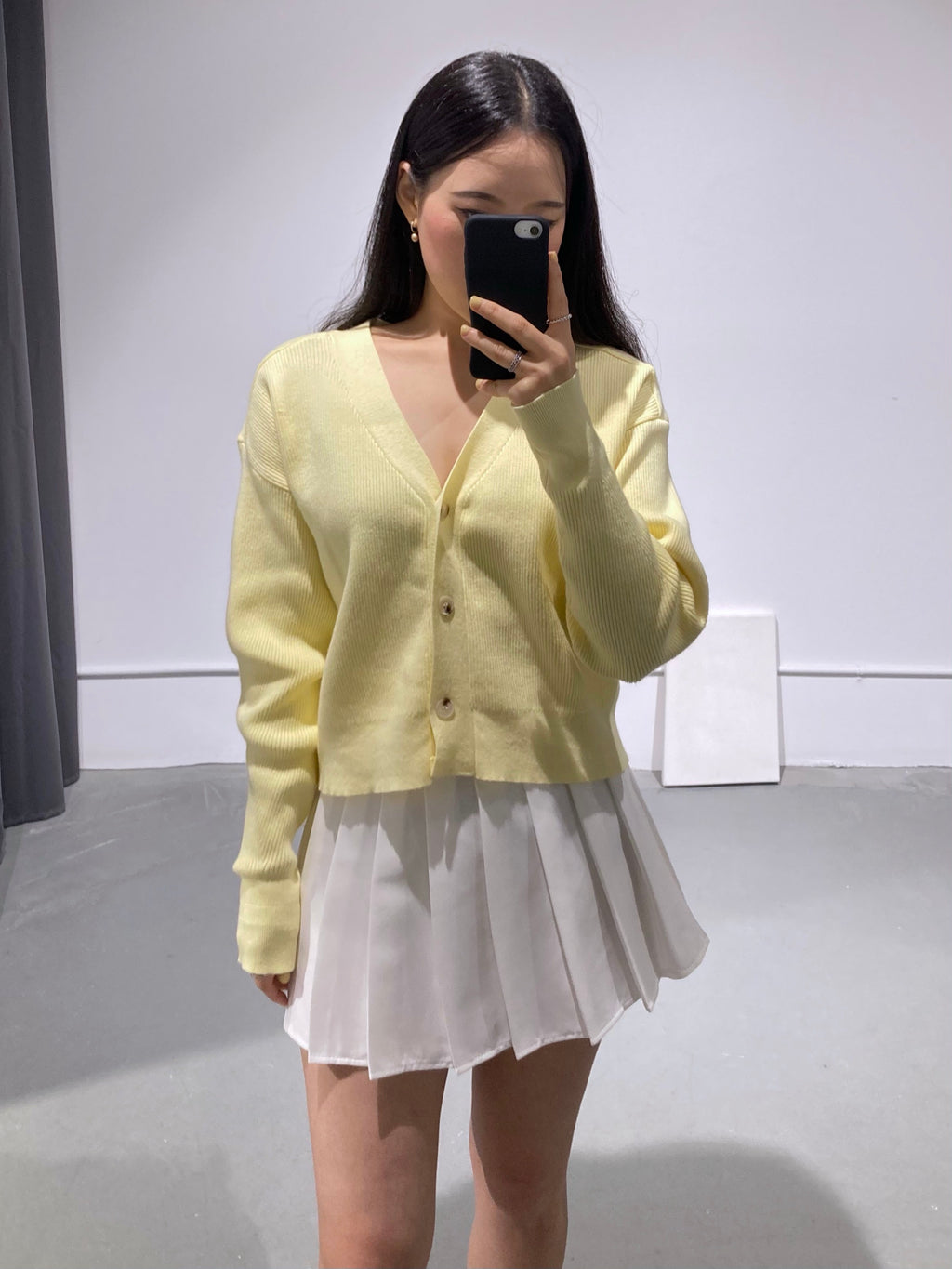 REI Lemon Cardigan