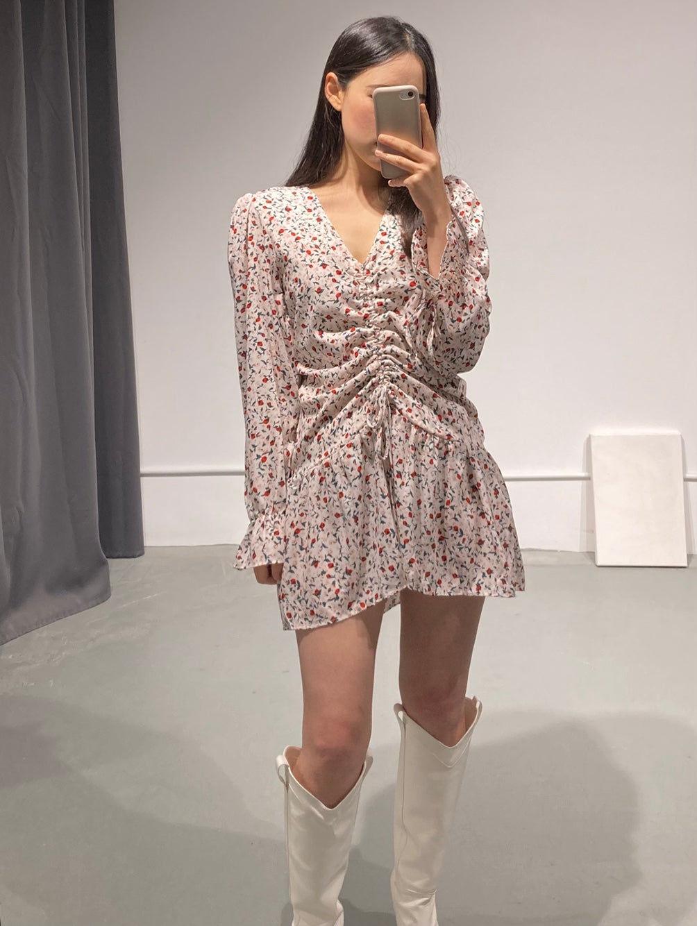 Choi Floral Dress