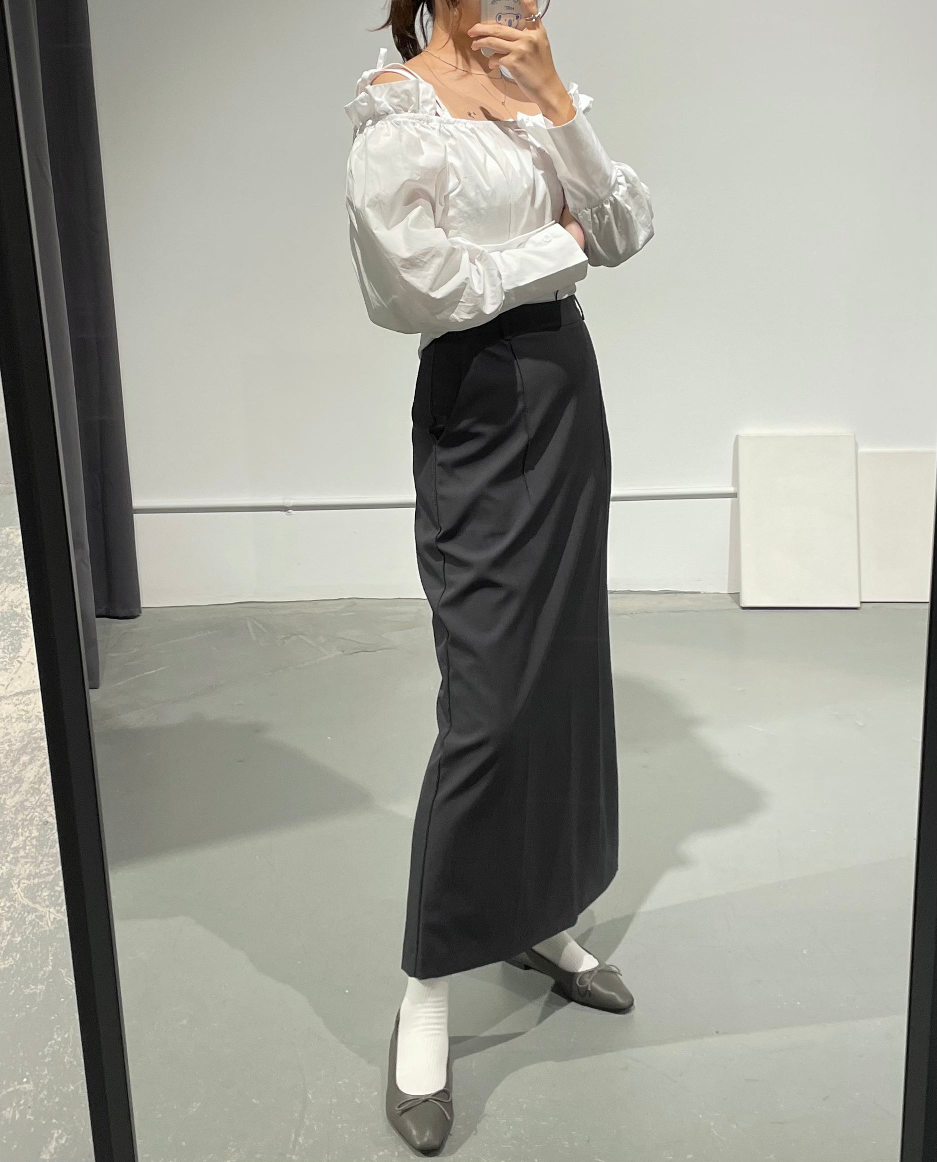 Nonon Off  Ribbon Blouse