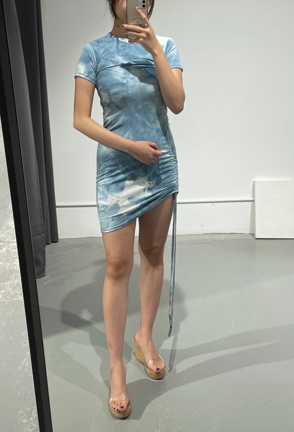 BornYoung TieDye String Dress